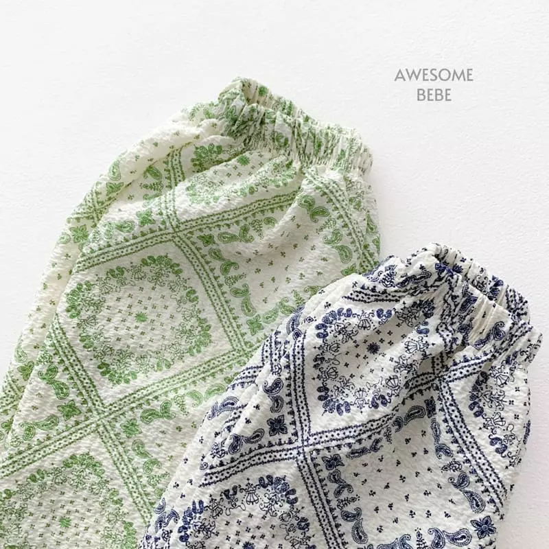 Awesome Bebe - Korean Children Fashion - #discoveringself - Paisely Pants - 4
