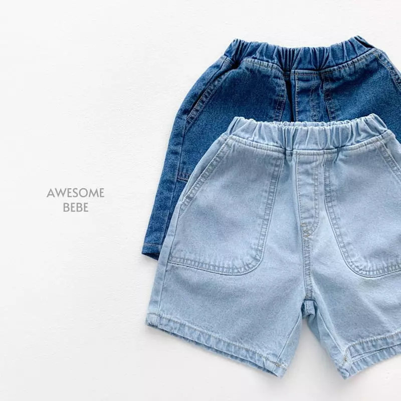 Awesome Bebe - Korean Children Fashion - #kidsshorts - Pocket Shorts - 6