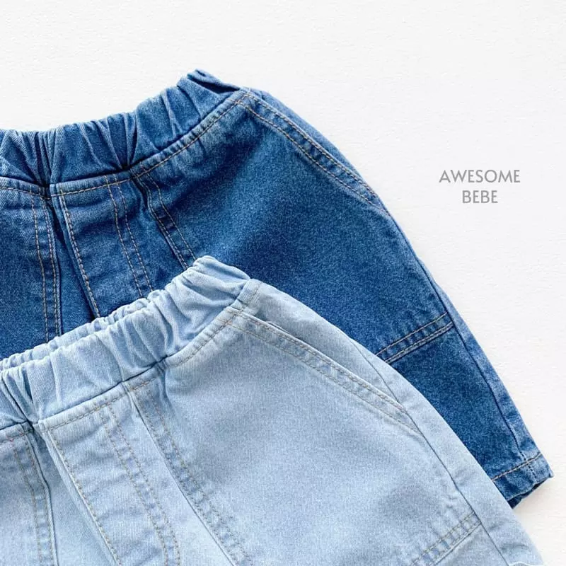 Awesome Bebe - Korean Children Fashion - #kidsstore - Pocket Shorts - 7