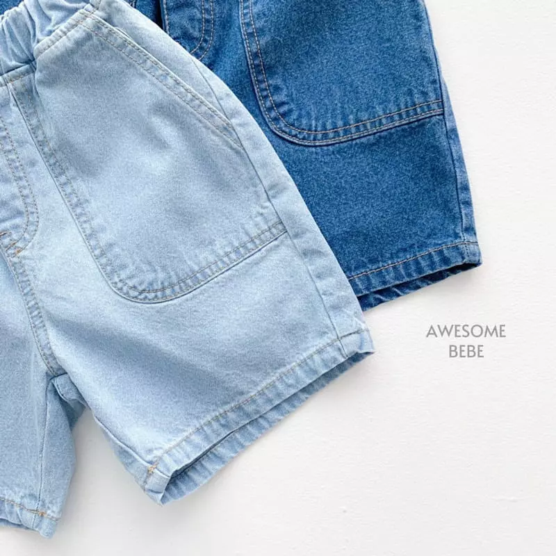 Awesome Bebe - Korean Children Fashion - #kidzfashiontrend - Pocket Shorts - 8