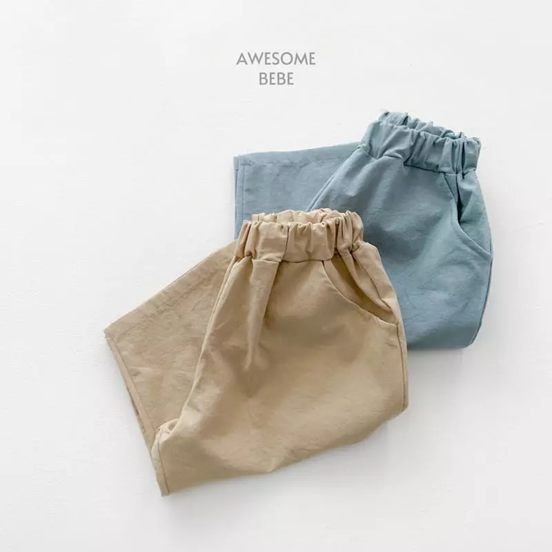 Awesome Bebe - Korean Children Fashion - #littlefashionista - Linen Pants - 8