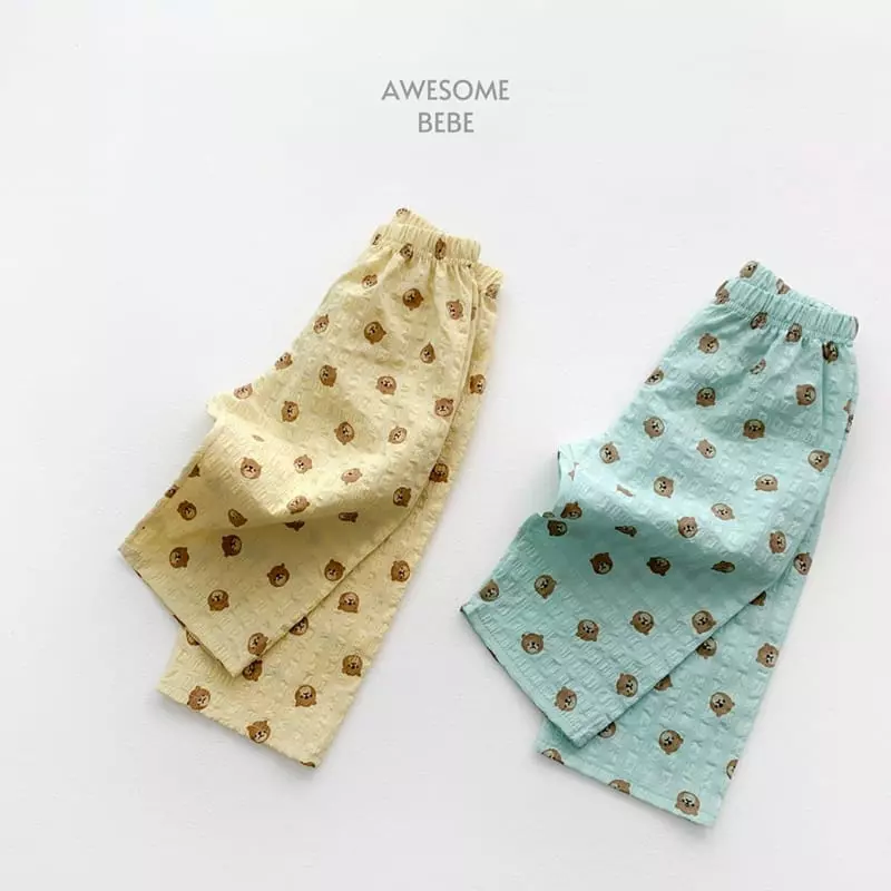 Awesome Bebe - Korean Children Fashion - #magicofchildhood - Bear Pants - 8