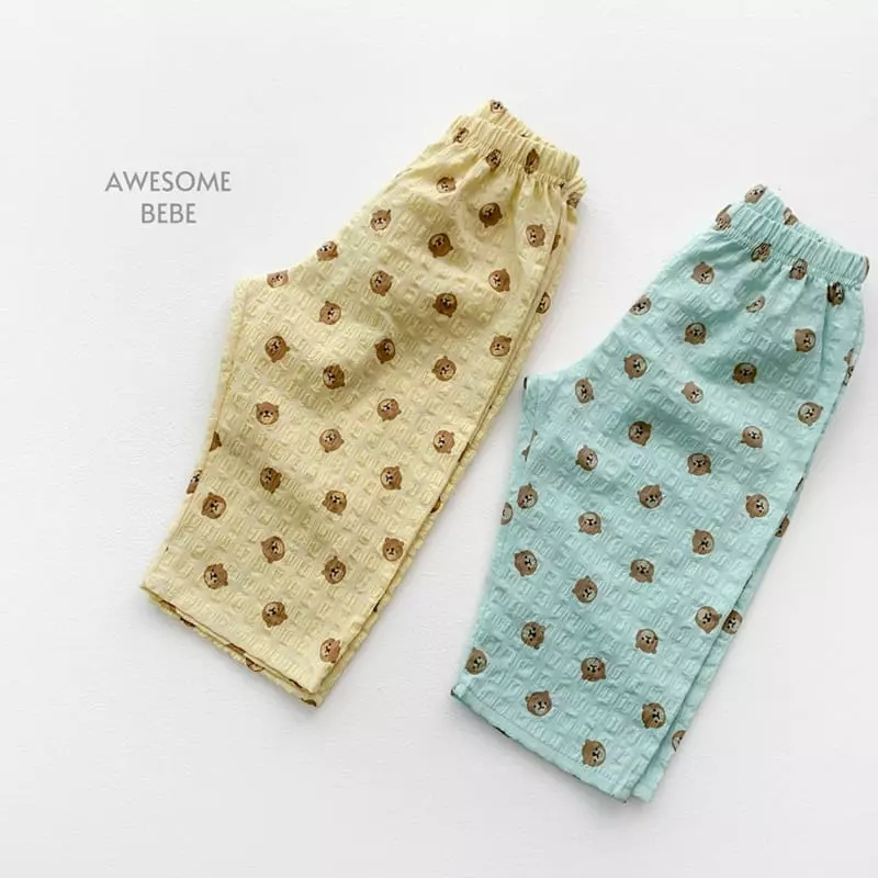 Awesome Bebe - Korean Children Fashion - #minifashionista - Bear Pants - 9