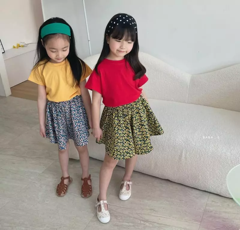 Baba J - Korean Children Fashion - #Kfashion4kids - Flower Top Bottom Set - 8