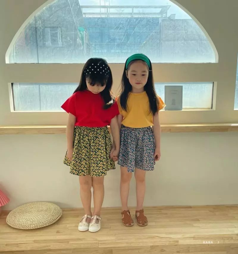 Baba J - Korean Children Fashion - #discoveringself - Flower Top Bottom Set - 3