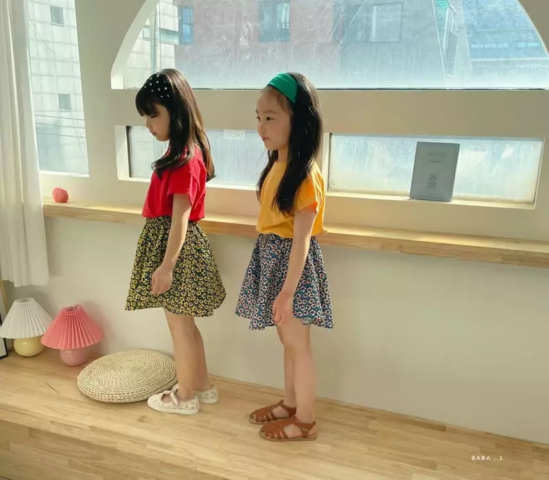 Baba J - Korean Children Fashion - #magicofchildhood - Flower Top Bottom Set - 10