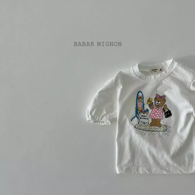 Babar Mignon - Korean Children Fashion - #Kfashion4kids - Mirror Bear Tee - 8