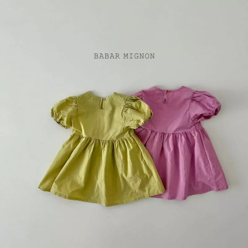 Babar Mignon - Korean Children Fashion - #Kfashion4kids - Bon Jour One-piece - 3