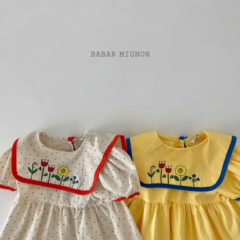 Babar Mignon - Korean Children Fashion - #childofig - Garden One-piece - 2