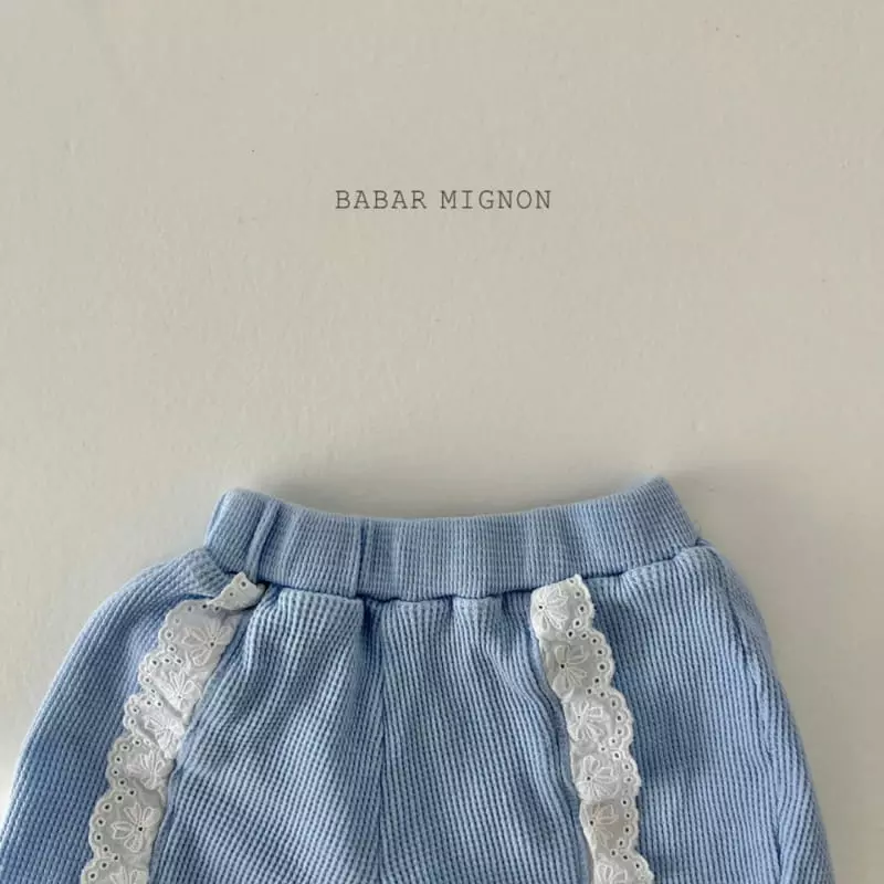 Babar Mignon - Korean Children Fashion - #childofig - Butter Waffle Pants - 10