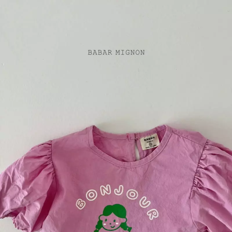 Babar Mignon - Korean Children Fashion - #childofig - Bon Jour One-piece - 8