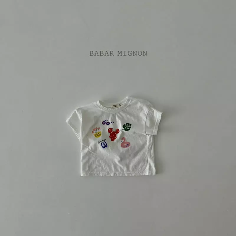 Babar Mignon - Korean Children Fashion - #childofig - Summer Short Sleeves Tee - 6