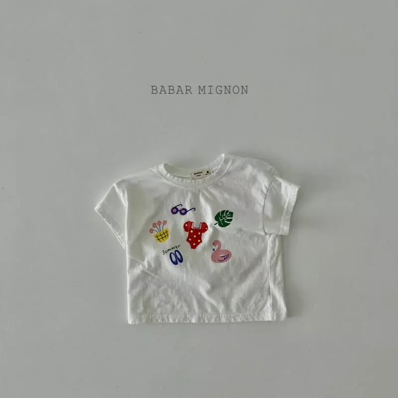 Babar Mignon - Korean Children Fashion - #childofig - Summer Short Sleeves Tee - 7