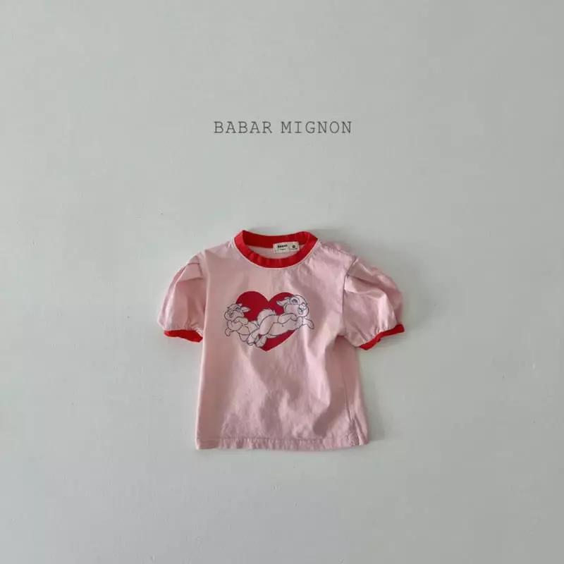 Babar Mignon - Korean Children Fashion - #childrensboutique - Puff Rabbit Tee - 9