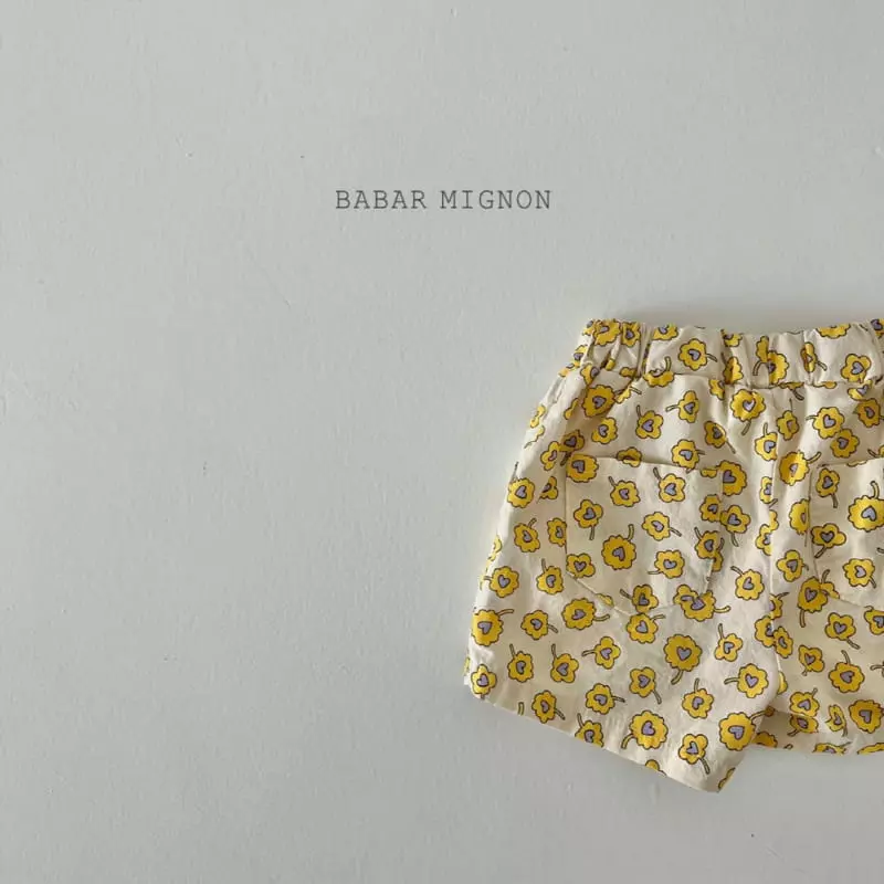 Babar Mignon - Korean Children Fashion - #designkidswear - Flower Pants - 11