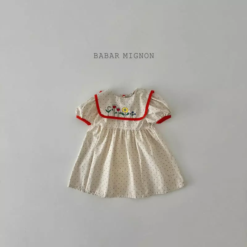 Babar Mignon - Korean Children Fashion - #childrensboutique - Garden One-piece - 4