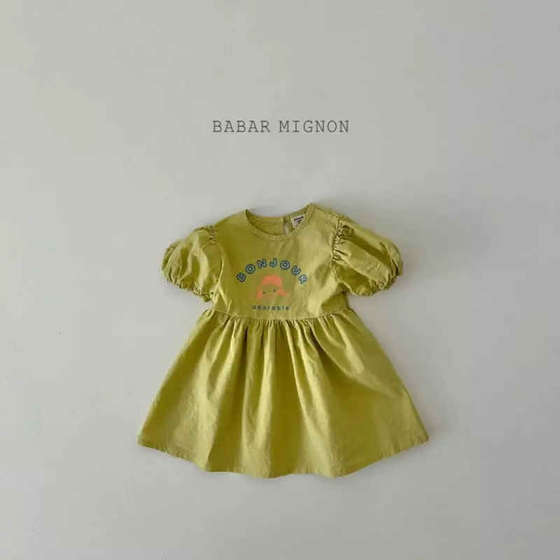 Babar Mignon - Korean Children Fashion - #designkidswear - Bon Jour One-piece - 11