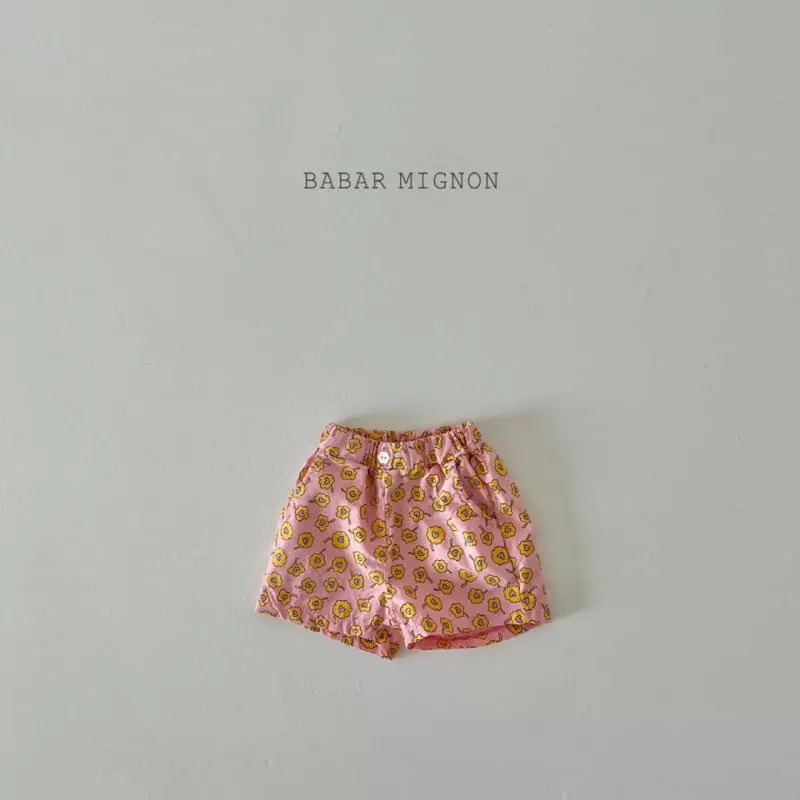 Babar Mignon - Korean Children Fashion - #discoveringself - Flower Pants - 12