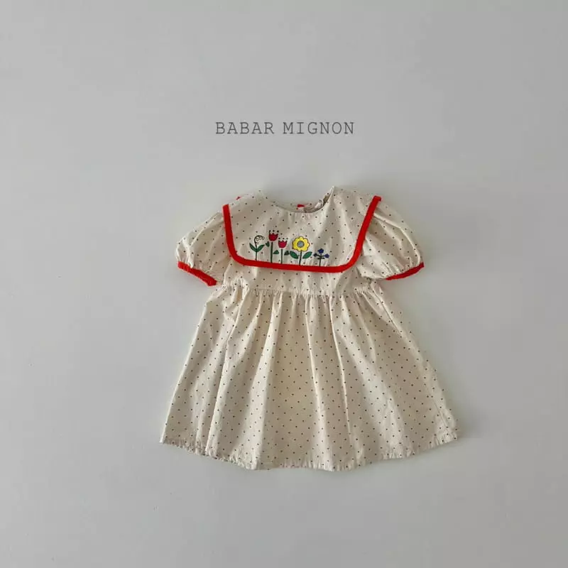 Babar Mignon - Korean Children Fashion - #discoveringself - Garden One-piece - 5