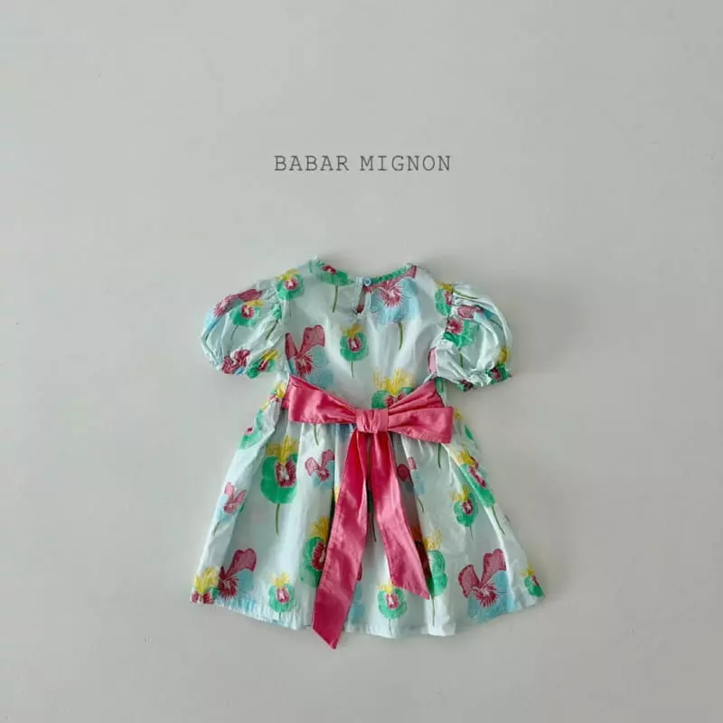 Babar Mignon - Korean Children Fashion - #fashionkids - Flower One-piece - 10