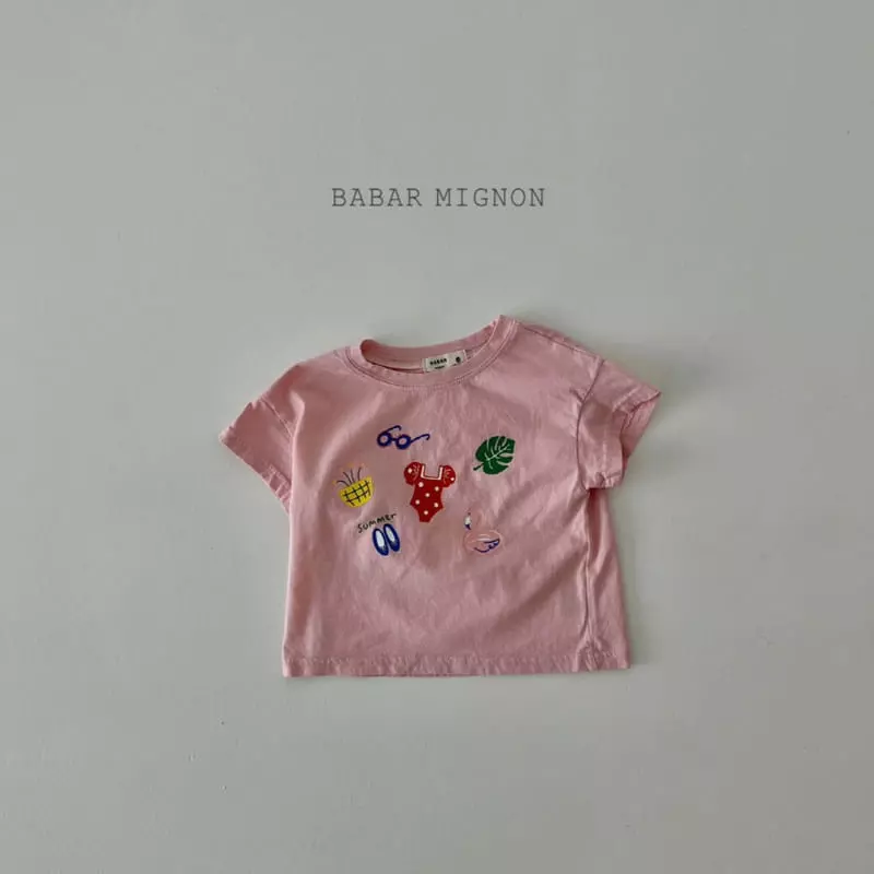 Babar Mignon - Korean Children Fashion - #fashionkids - Summer Short Sleeves Tee - 11