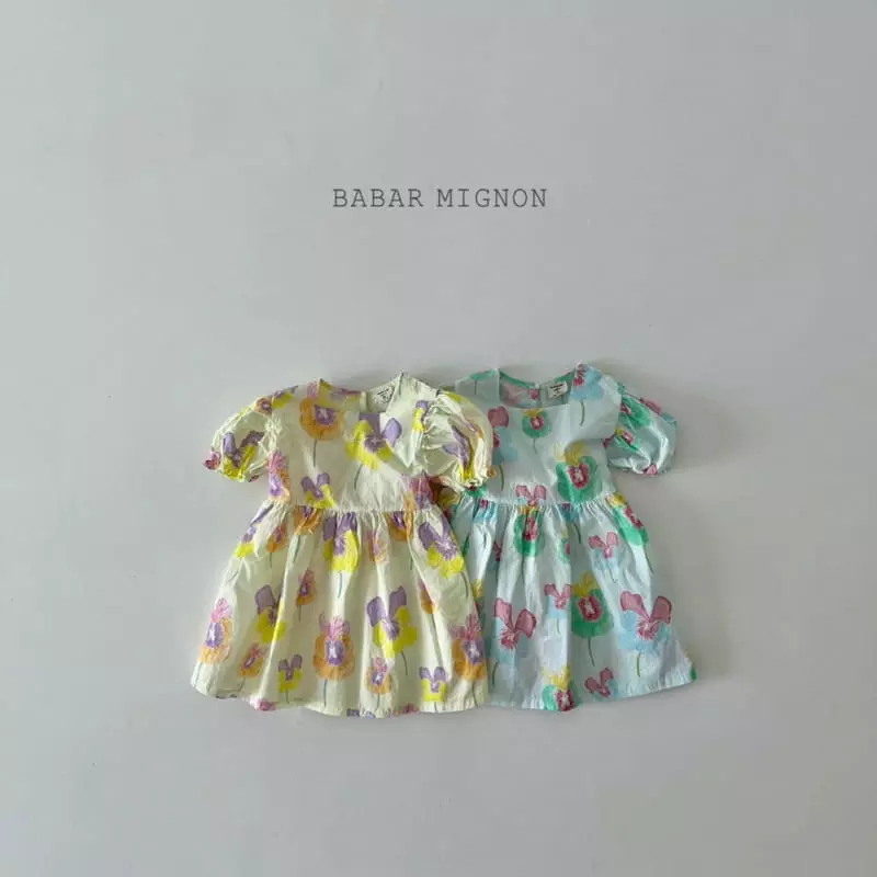 Babar Mignon - Korean Children Fashion - #kidsshorts - Flower One-piece - 11