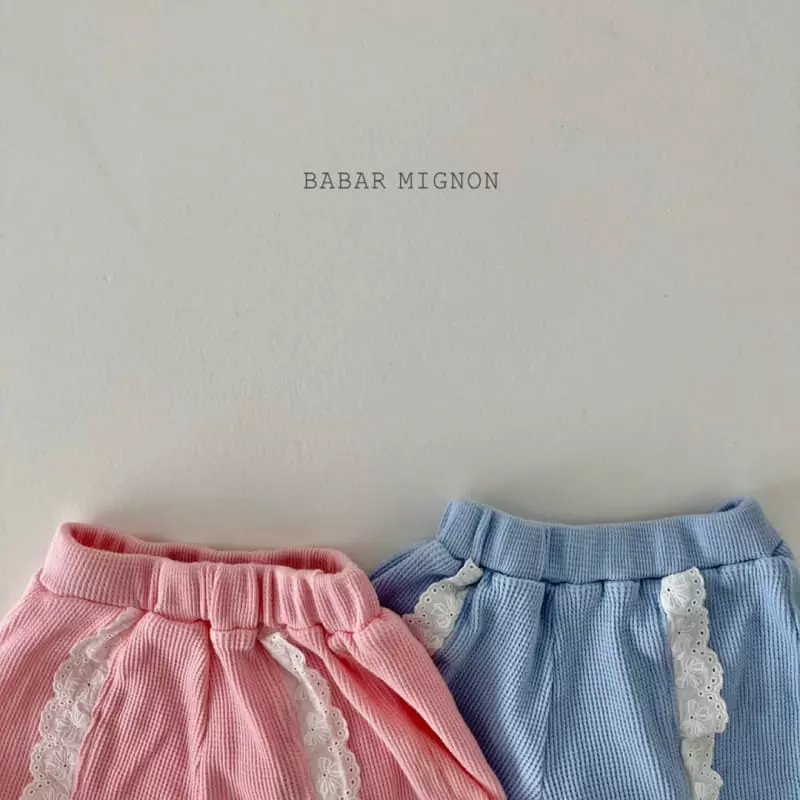 Babar Mignon - Korean Children Fashion - #kidsshorts - Butter Waffle Pants - 2