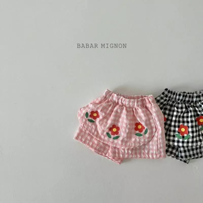Babar Mignon - Korean Children Fashion - #kidsstore - Frill sHOrts