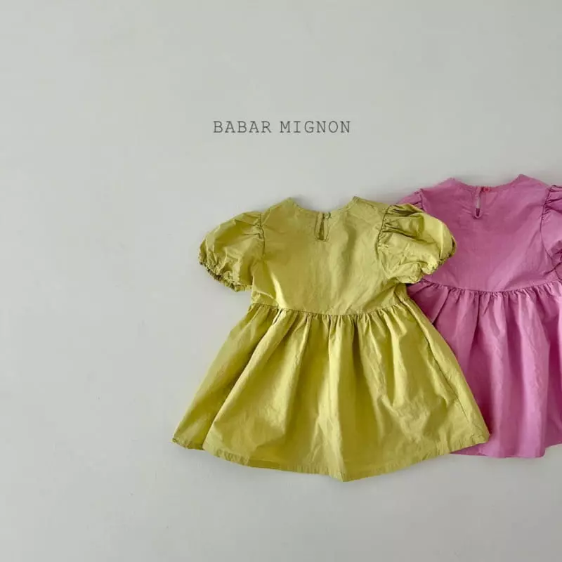 Babar Mignon - Korean Children Fashion - #Kfashion4kids - Bon Jour One-piece - 4