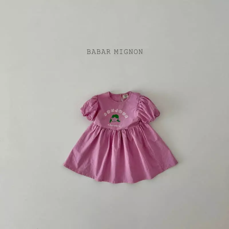 Babar Mignon - Korean Children Fashion - #magicofchildhood - Bon Jour One-piece - 5