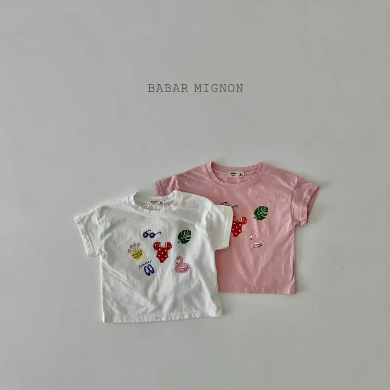 Babar Mignon - Korean Children Fashion - #magicofchildhood - Summer Short Sleeves Tee - 3