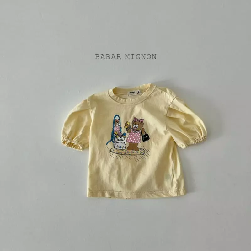 Babar Mignon - Korean Children Fashion - #minifashionista - Mirror Bear Tee - 11