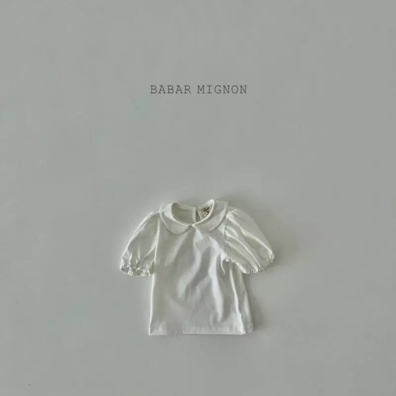 Babar Mignon - Korean Children Fashion - #minifashionista - Mini Collar Tee - 7