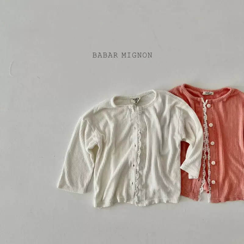 Babar Mignon - Korean Children Fashion - #minifashionista - Summer Lace Cardigan - 5