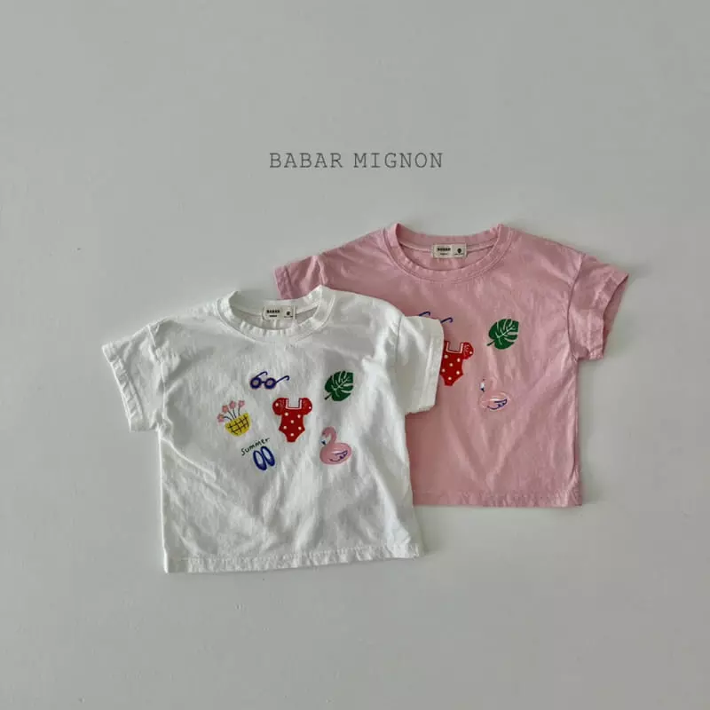 Babar Mignon - Korean Children Fashion - #magicofchildhood - Summer Short Sleeves Tee - 4