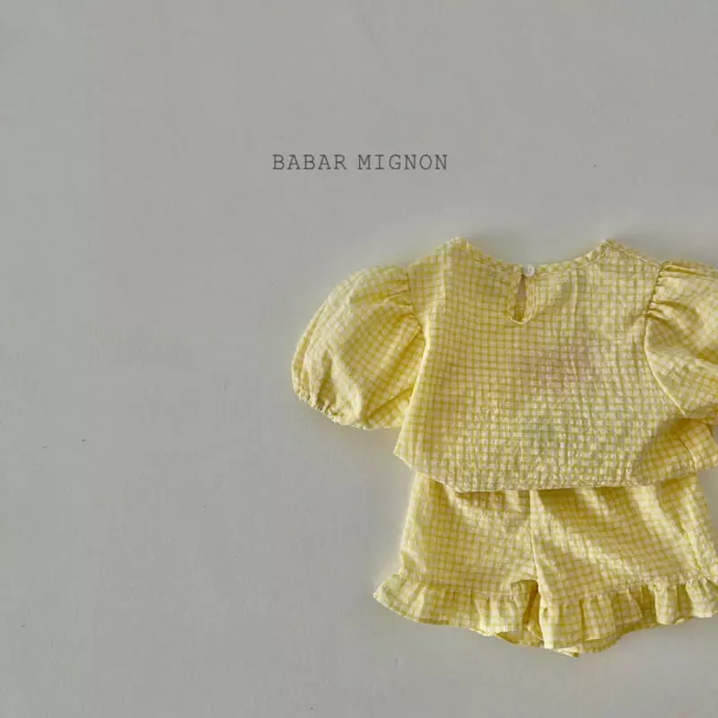 Babar Mignon - Korean Children Fashion - #minifashionista - Tulip Top Bottom Set - 8