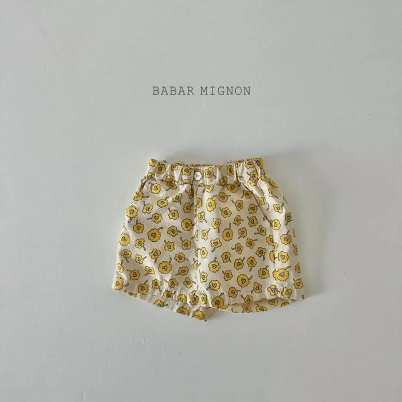 Babar Mignon - Korean Children Fashion - #stylishchildhood - Flower Pants - 8