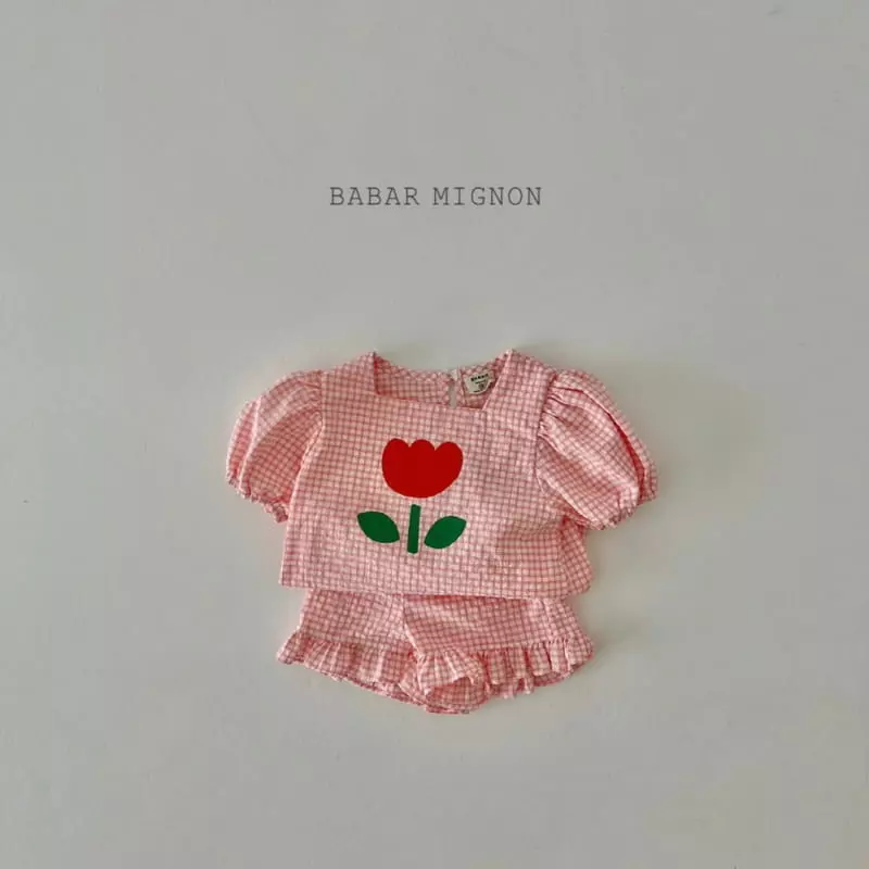 Babar Mignon - Korean Children Fashion - #stylishchildhood - Tulip Top Bottom Set - 12