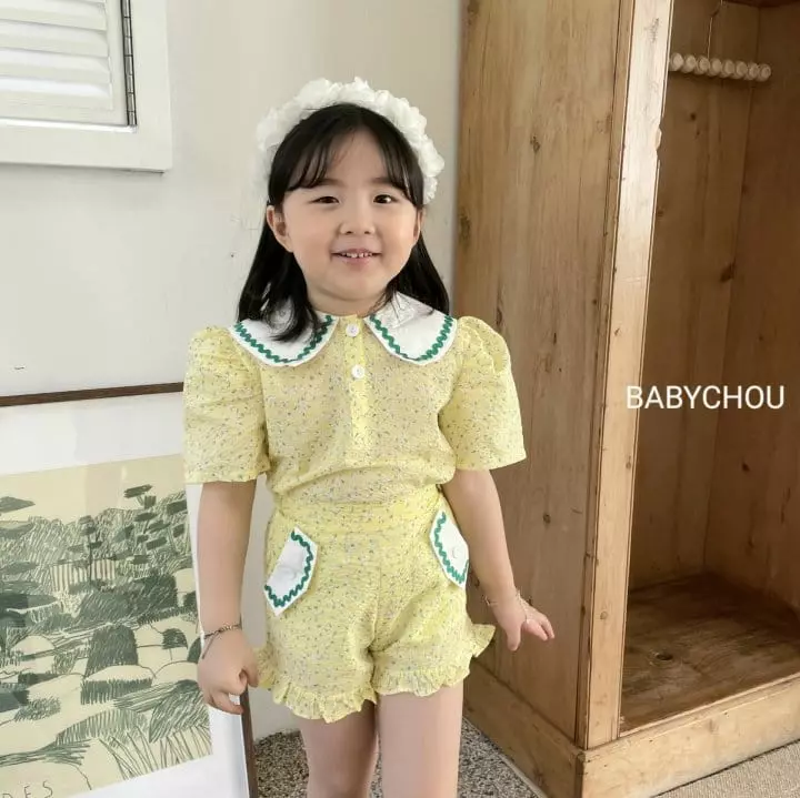 Babychou - Korean Children Fashion - #Kfashion4kids - Bella Top Bottom Set - 7