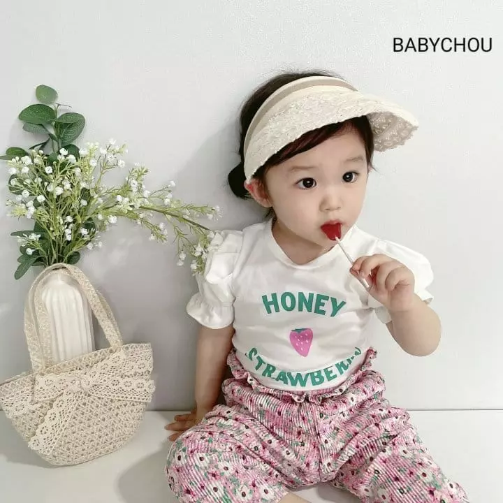 Babychou - Korean Children Fashion - #childofig - Lace Sun Cap - 5