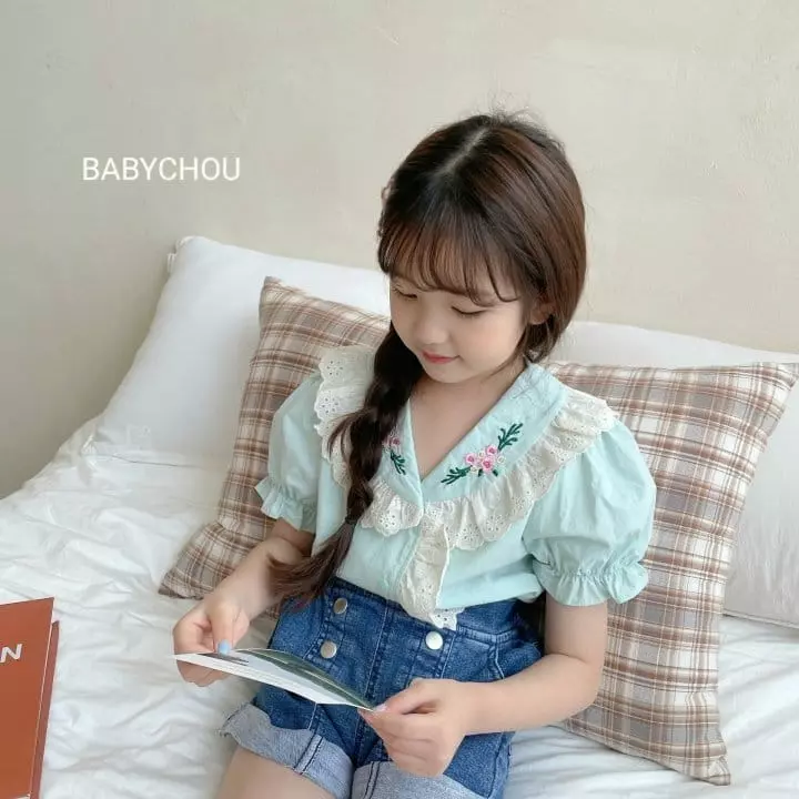 Babychou - Korean Children Fashion - #childofig - Esti Blouse - 10
