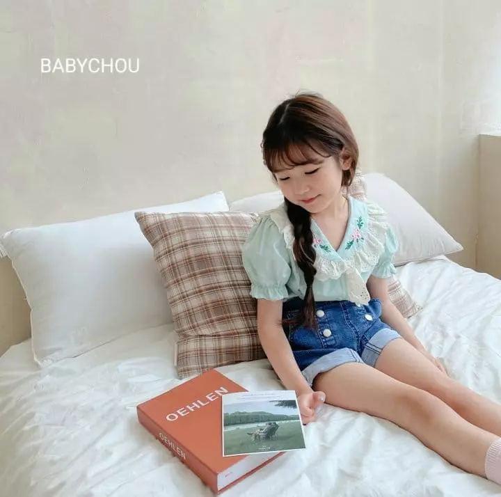 Babychou - Korean Children Fashion - #childofig - Esti Blouse - 9