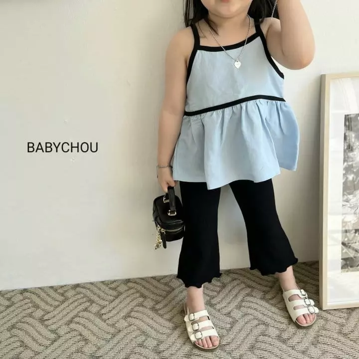 Babychou - Korean Children Fashion - #childofig - Sailor Sleeveless - 5