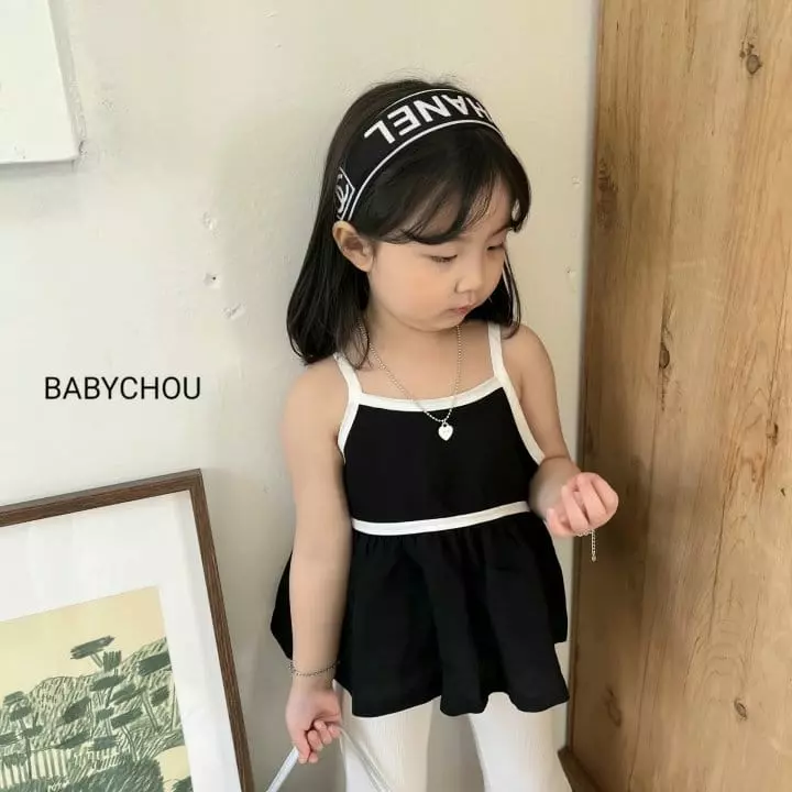 Babychou - Korean Children Fashion - #childofig - Sailor Sleeveless - 6