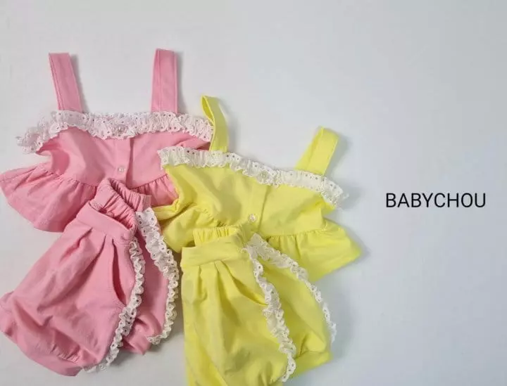 Babychou - Korean Children Fashion - #childofig - Pumpkin Top Bottom Set - 4
