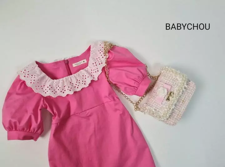 Babychou - Korean Children Fashion - #childofig - A Little Princess One-piece - 2
