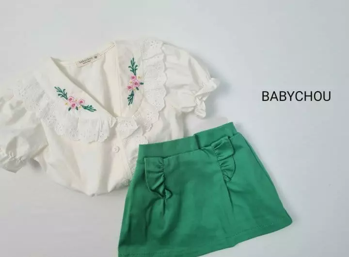 Babychou - Korean Children Fashion - #designkidswear - Esti Blouse - 12