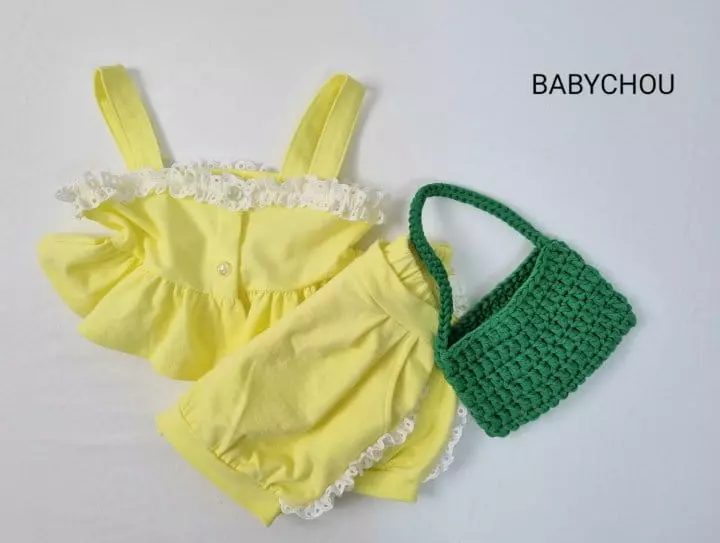 Babychou - Korean Children Fashion - #discoveringself - Pumpkin Top Bottom Set - 7