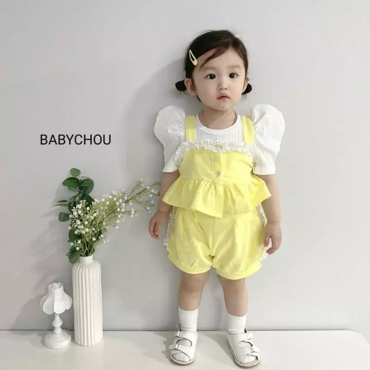 Babychou - Korean Children Fashion - #fashionkids - Pumpkin Top Bottom Set - 8