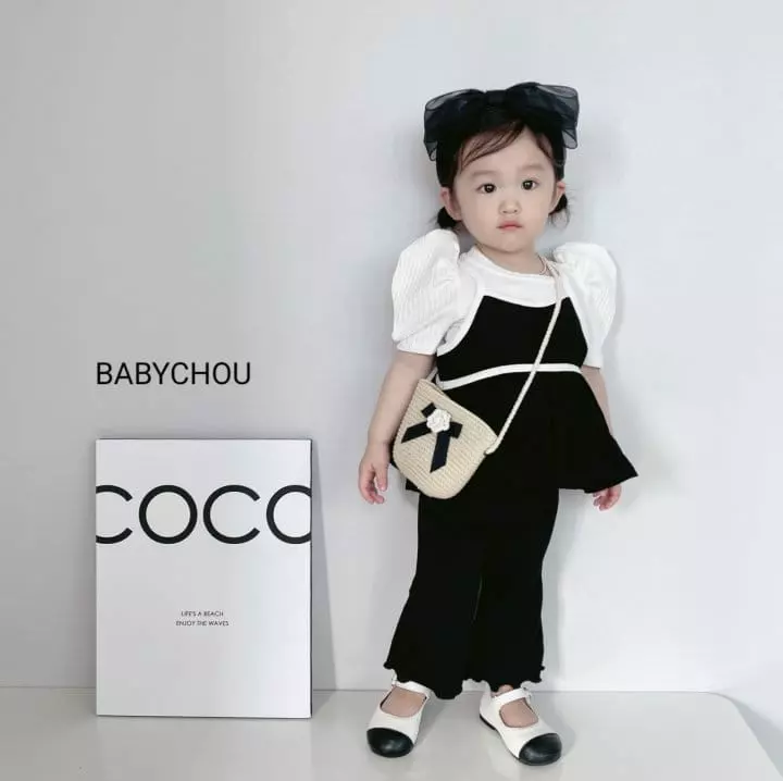 Babychou - Korean Children Fashion - #kidsshorts - Sailor Sleeveless - 11